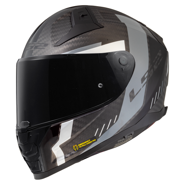 CASCO LS2 FF811 VECTOR II C GRID MATT BLACK GREY