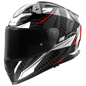 CASCO LS2 FF811 VECTOR II C SAVAGE WHITE RED GREY