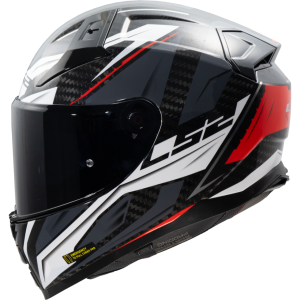 CASCO LS2 FF811 VECTOR II C SAVAGE WHITE RED GREY