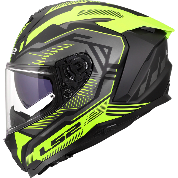 CASCO LS2 FF817 CHALLENGER II DRAVIX HI VIS YELLOW