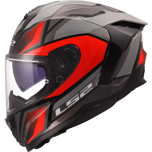 CASCO LS2 FF817 CHALLENGER II VIPER GREY RED