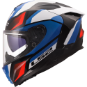 CASCO LS2 FF817 CHALLENGER II VIPER WHITE BLUE RED