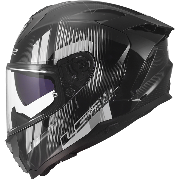 CASCO LS2 FF817 CHALLENGER II NITRO BLACK GREY