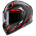 CASCO LS2 FF811 VECTOR II ALIZER BLACK RED