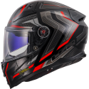 CASCO LS2 FF811 VECTOR II ALIZER BLACK RED