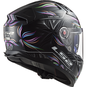 CASCO LS2 FF811 VECTOR II TROPICAL BLACK WHITE