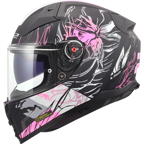 CASCO LS2 FF811 VECTOR II DARFLO BLACK PINK