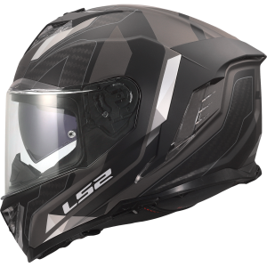 CASCO LS2 FF818 STORM III SPORTY BLACK GREY
