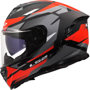 CASCO LS2 FF818 STORM III KOMAI BLACK RED
