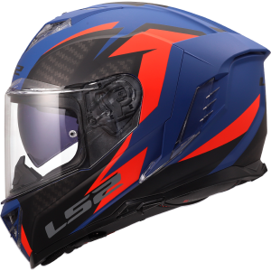 CASCO LS2 FF818 STORM III DYNAMO BLUE RED