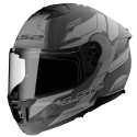 CASCO LS2 FF808 STREAM II SHADOW MATT TITANIUM GREY