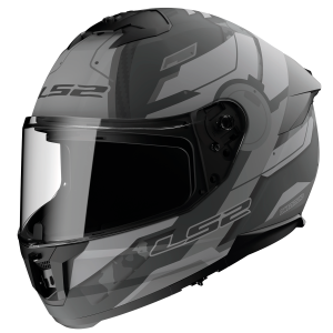CASCO LS2 FF808 STREAM II SHADOW MATT TITANIUM GREY