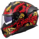 CASCO LS2 FF808 STREAM II DRAKO BLACK RED