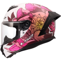 CASCO LS2 FF820 RAPID III POPPIES II WHITE PINK