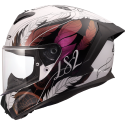CASCO LS2 FF820 RAPID III BOHO WHITE BLACK PINK
