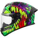 CASCO LS2 FF820 RAPID III LYCANT PURPLE GREEN