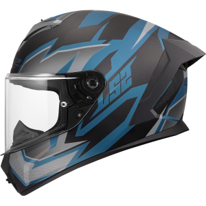 CASCO LS2 FF820 RAPID III XTREM BLACK BLUE PETROL