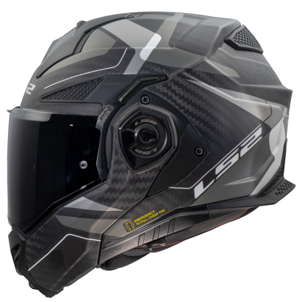 CASCO LS2 FF901 ADVANT X C HORIZON CHROME GREY