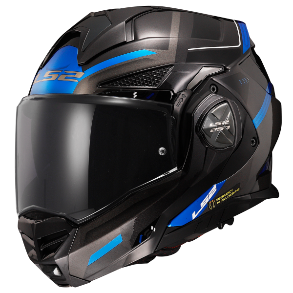 CASCO LS2 FF901 ADVANT X SPECTRUM BLACK TITANIM BLUE