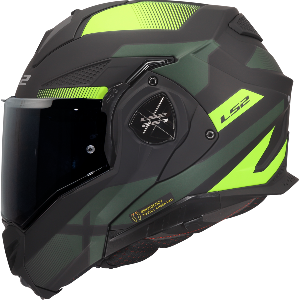 CASCO LS2 FF901 ADVANT X NOVA BLACK HI VIS YELLOW
