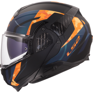 CASCO LS2 FF910 ADVANT II GLIDE BLACK ORANGE
