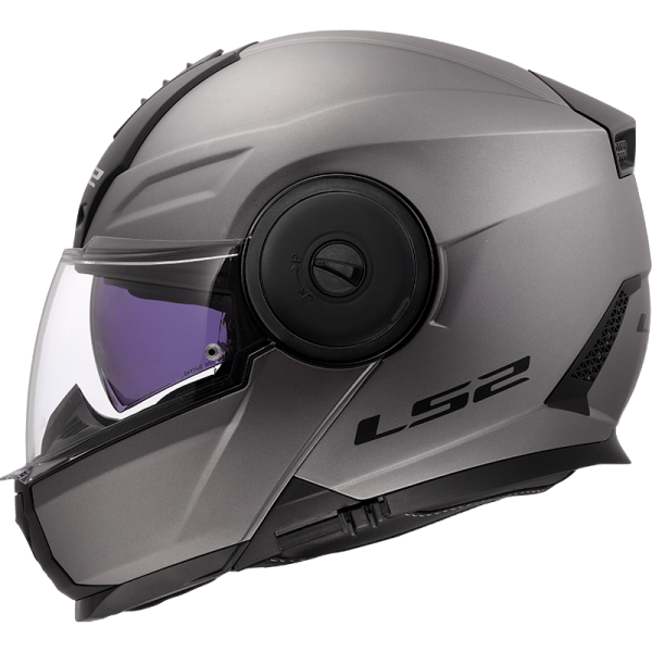 CASCO LS2 FF902 SCOPE II SOLID MATT TITANIUM