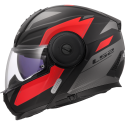 CASCO LS2 FF902 SCOPE II DURIA BLACK RED