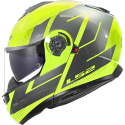 CASCO LS2 FF908 STROBE II CODE HI VIS YELLOW GREY
