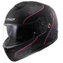 CASCO LS2 FF908 STROBE II LUX MATT BLACK PINK