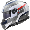 CASCO LS2 FF908 STROBE II MONZA WHITE BLUE RED