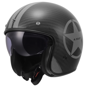 CASCO LS2 OF601 BOB II C STAR GREY