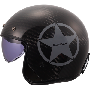 CASCO LS2 OF601 BOB II C STAR GREY