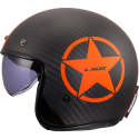 CASCO LS2 OF601 BOB II C STAR ORANGE