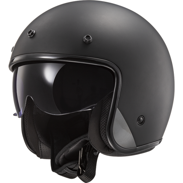 CASCO LS2 OF601 BOB II SOLID MATT BLACK