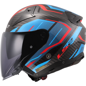 CASCO LS2 OF603 INFINITY II C URUS BLUE RED