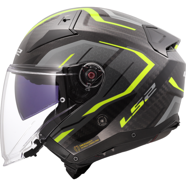 CASCO LS2 OF603 INFINITY II C URUS HI VIS YELLOW