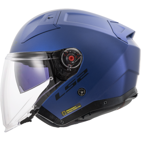 CASCO LS2 OF603 INFINITY II SOLID NAVY BLUE