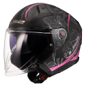 CASCO LS2 OF603 INFINITY II LOTUS MATT PINK