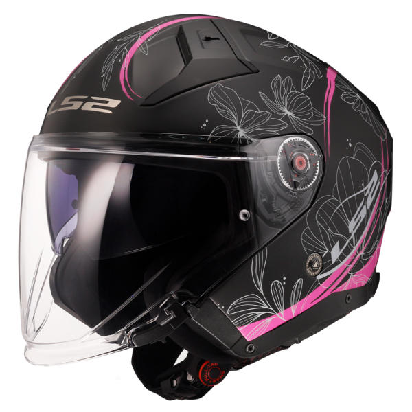CASCO LS2 OF603 INFINITY II LOTUS MATT PINK