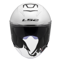 CASCO LS2 OF618 VERSO II SOLID WHITE