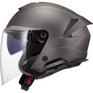 CASCO LS2 OF618 VERSO II SOLID MATT TITANIUM