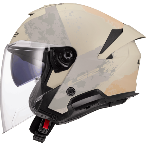 CASCO LS2 OF618 VERSO II AQUA IVORY