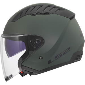 CASCO LS2 OF600 COPTER II SOLID MILITARY GREEN