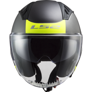 CASCO LS2 OF600 COPTER II URBANE MATT BLACK HI VIS YELLOW