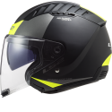 CASCO LS2 OF600 COPTER II URBANE MATT BLACK HI VIS YELLOW