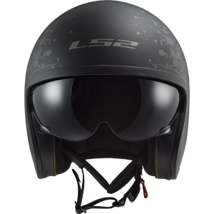 CASCO LS2 OF599 SPITFIRE FLAG BLACK