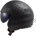 CASCO LS2 OF599 SPITFIRE FLAG BLACK