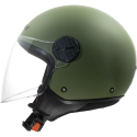 CASCO LS2 OF558 SPHERE LUX II SOLID MATT MILITARY GREEN