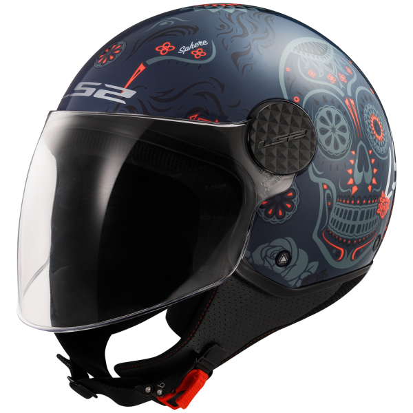 CASCO LS2 OF558 SPHERE II MAXCA GL COBALT ORANGE