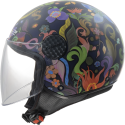 CASCO LS2 OF558 SPHERE II BLOOM BLUE PINK